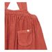 Exclusive Möm(e) x Smallable - Maria Corduroy Suspender Skirt Rust- Miniature produit n°1