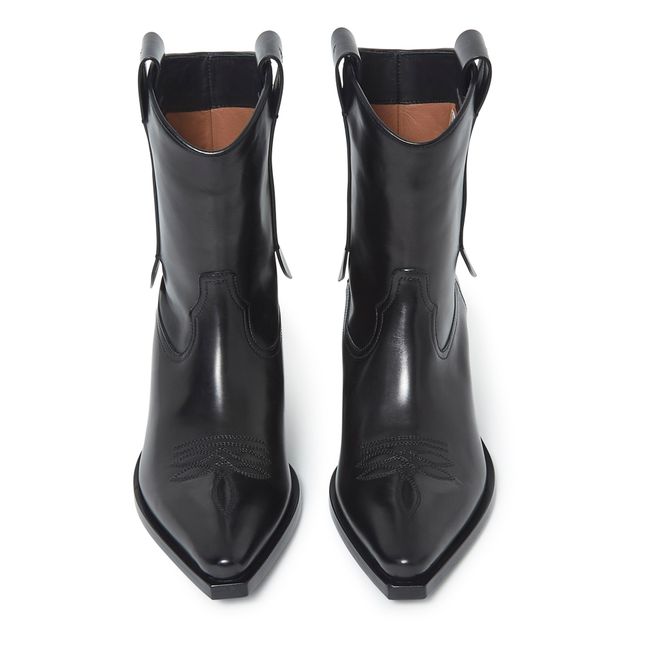 Botas Justine - Hechas en Tomboy x Sartore | Negro