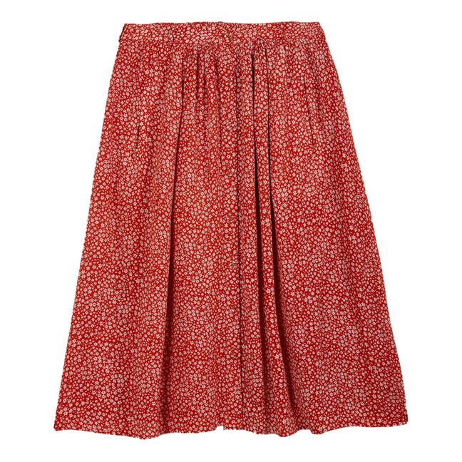 Floral Skirt - Women’s Collection - Red