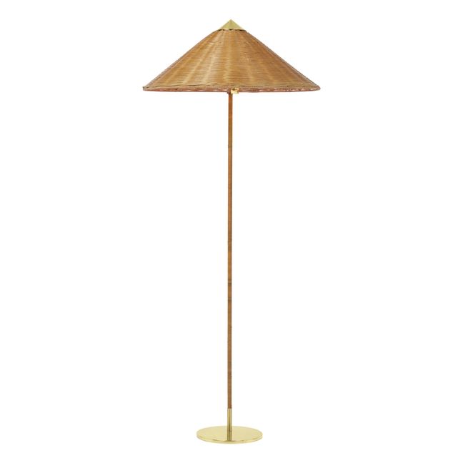 9602 Rattan Floor Lamp | Natural