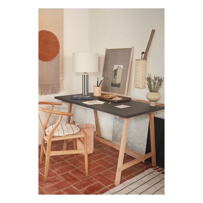 Toppu Table Lamp | Charcoal grey