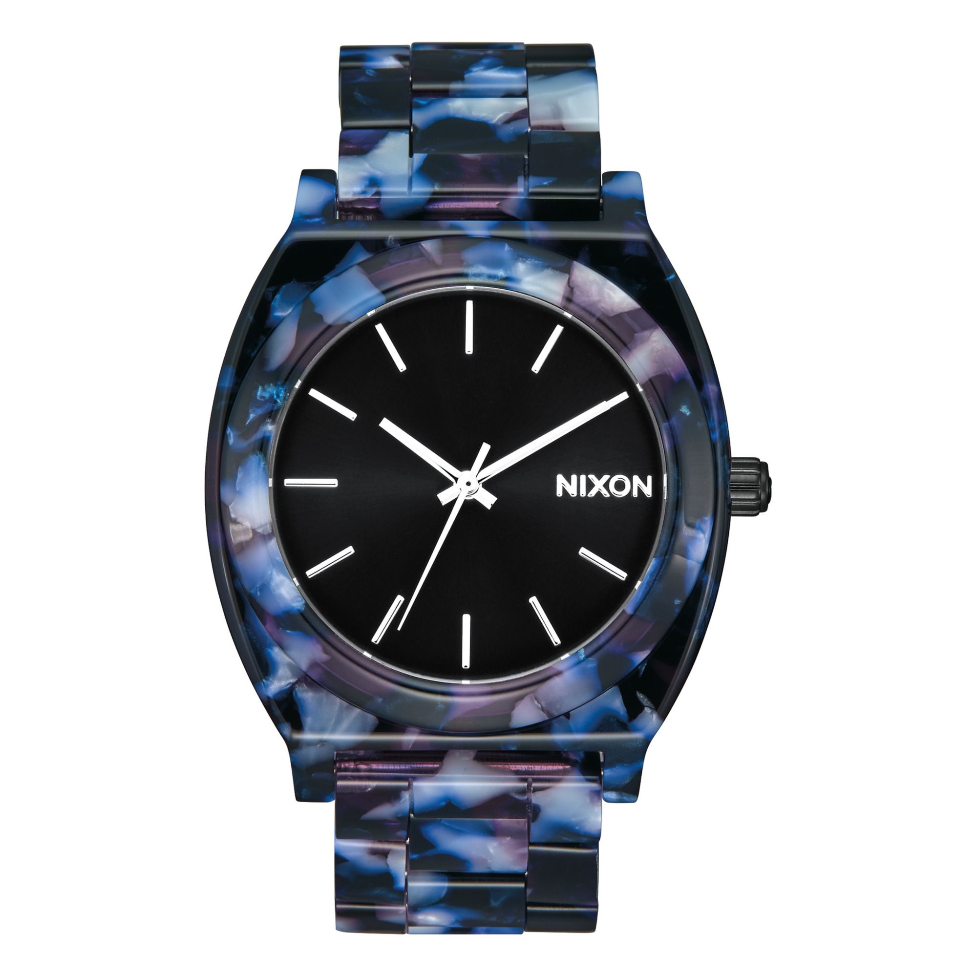 Nixon - Montre Time Teller - Femme - Bleu pétrole
