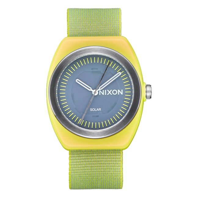 Light-Wave Watch | Lemon yellow