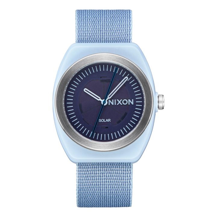 Light-Wave Watch | Grey blue- Product image n°0