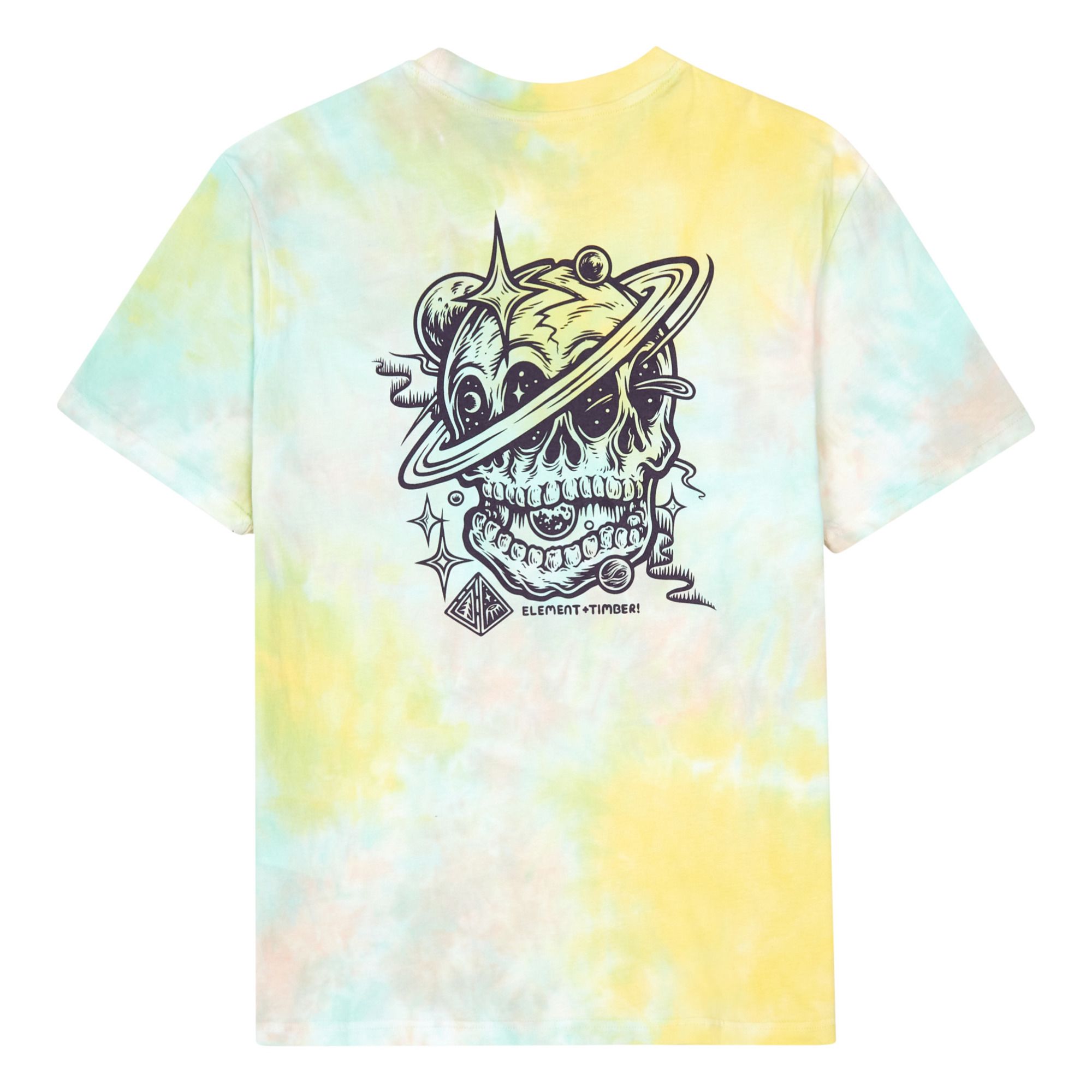 T-Shirt Tie & Dye Elliptical - Herrenkollektion - Gelb- Produktbild Nr. 0