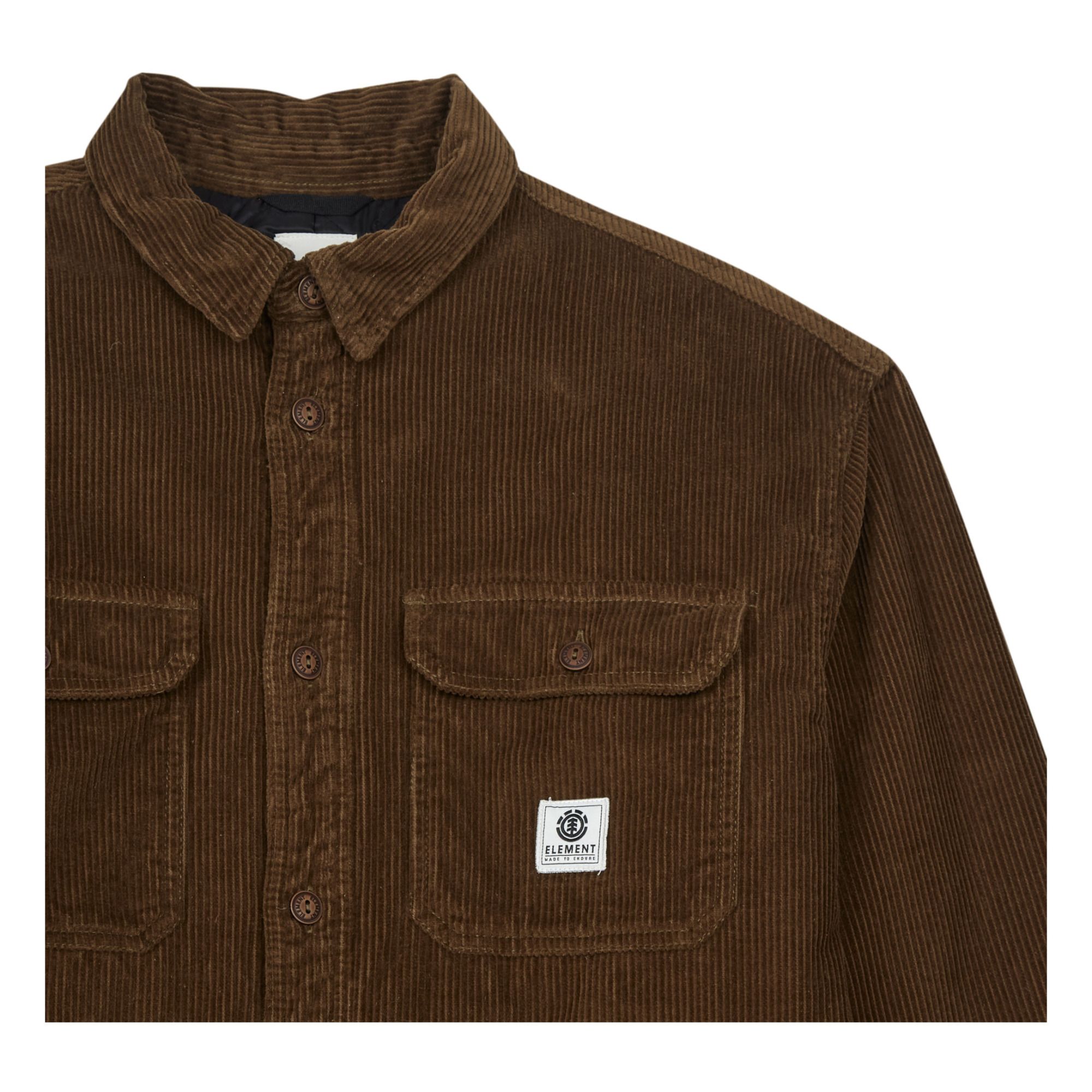Mappleville Corduroy Shirt - Adult Collection - Brown- Product image n°1