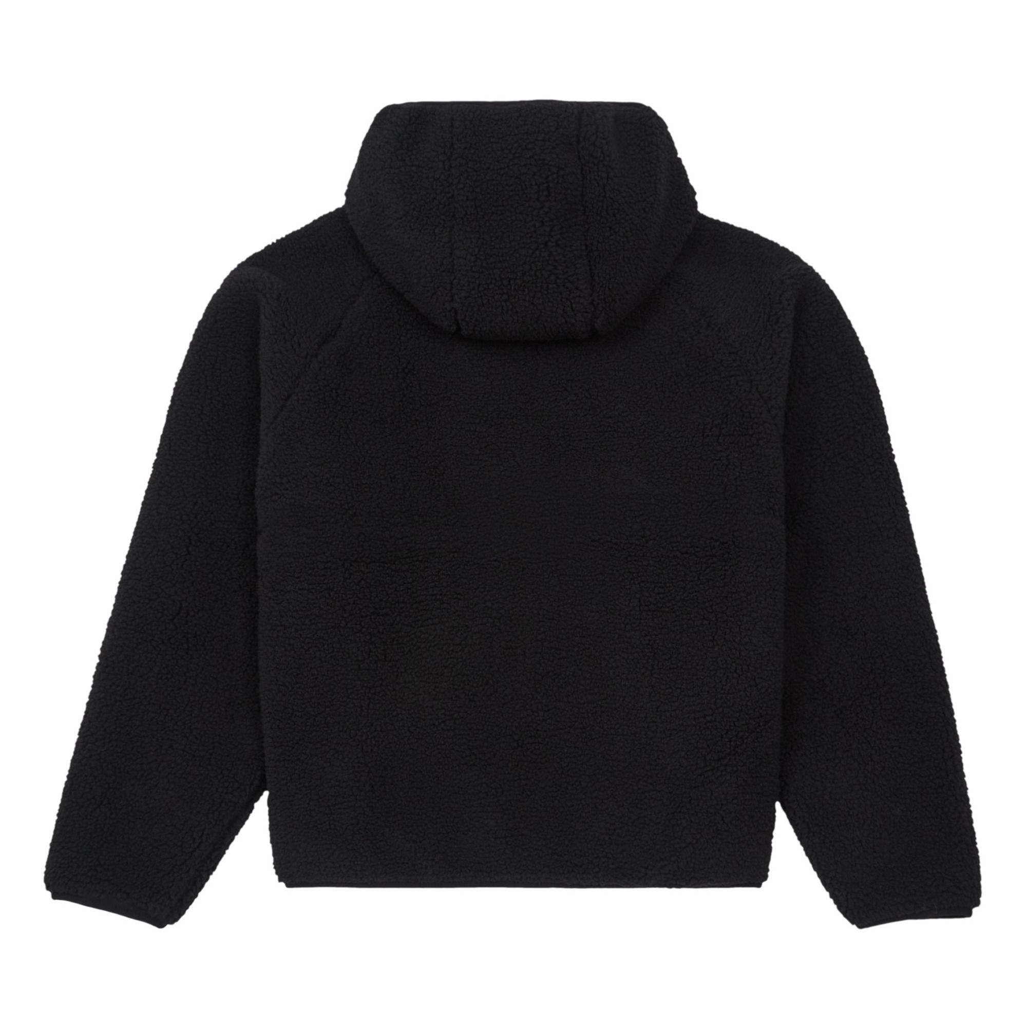 Sherpa Wolf Zip-Up Hoodie - Adult Collection - Black- Product image n°2