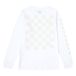 T-Shirt Checkerboard - Erwachsenenkollektion - Weiß- Miniatur produit n°2