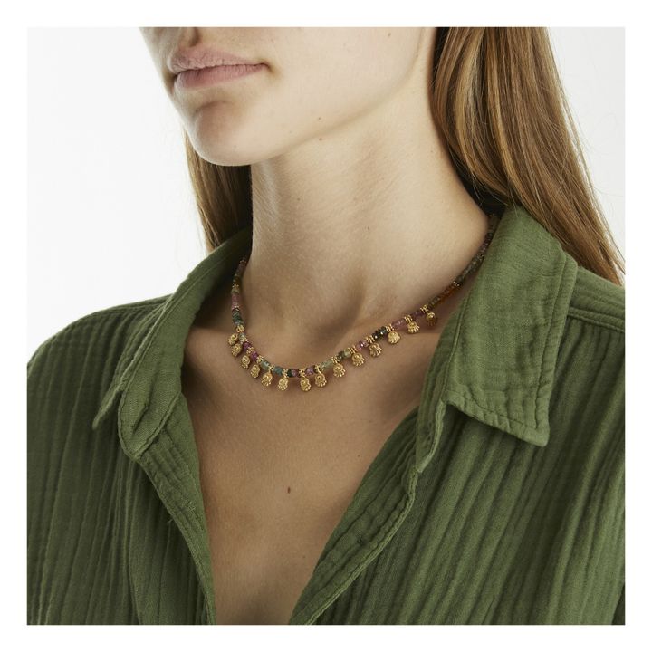 Collar de turmalina Norma | Multicolor- Imagen del producto n°1
