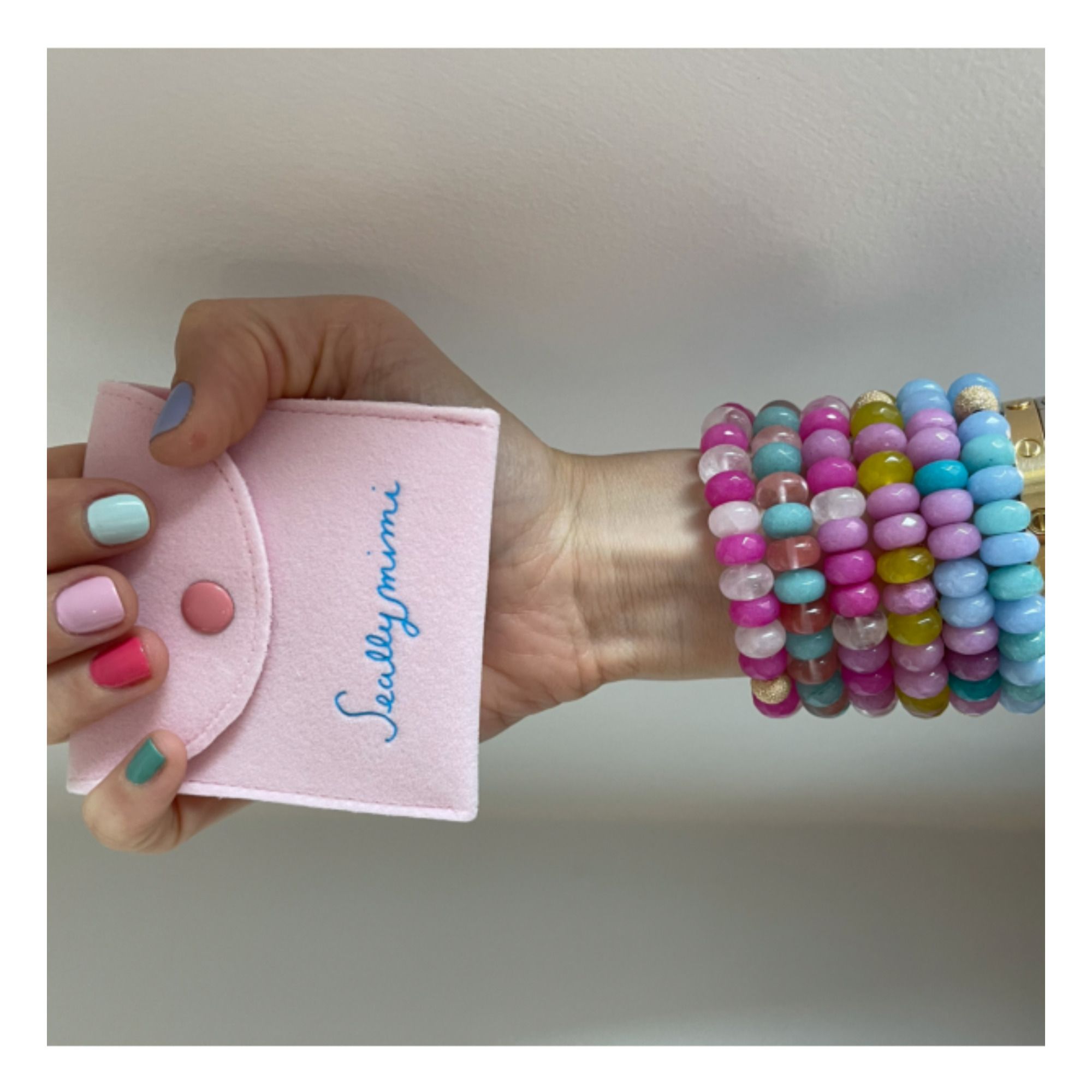 Gratitude Bracelet Rosa- Imagen del producto n°1