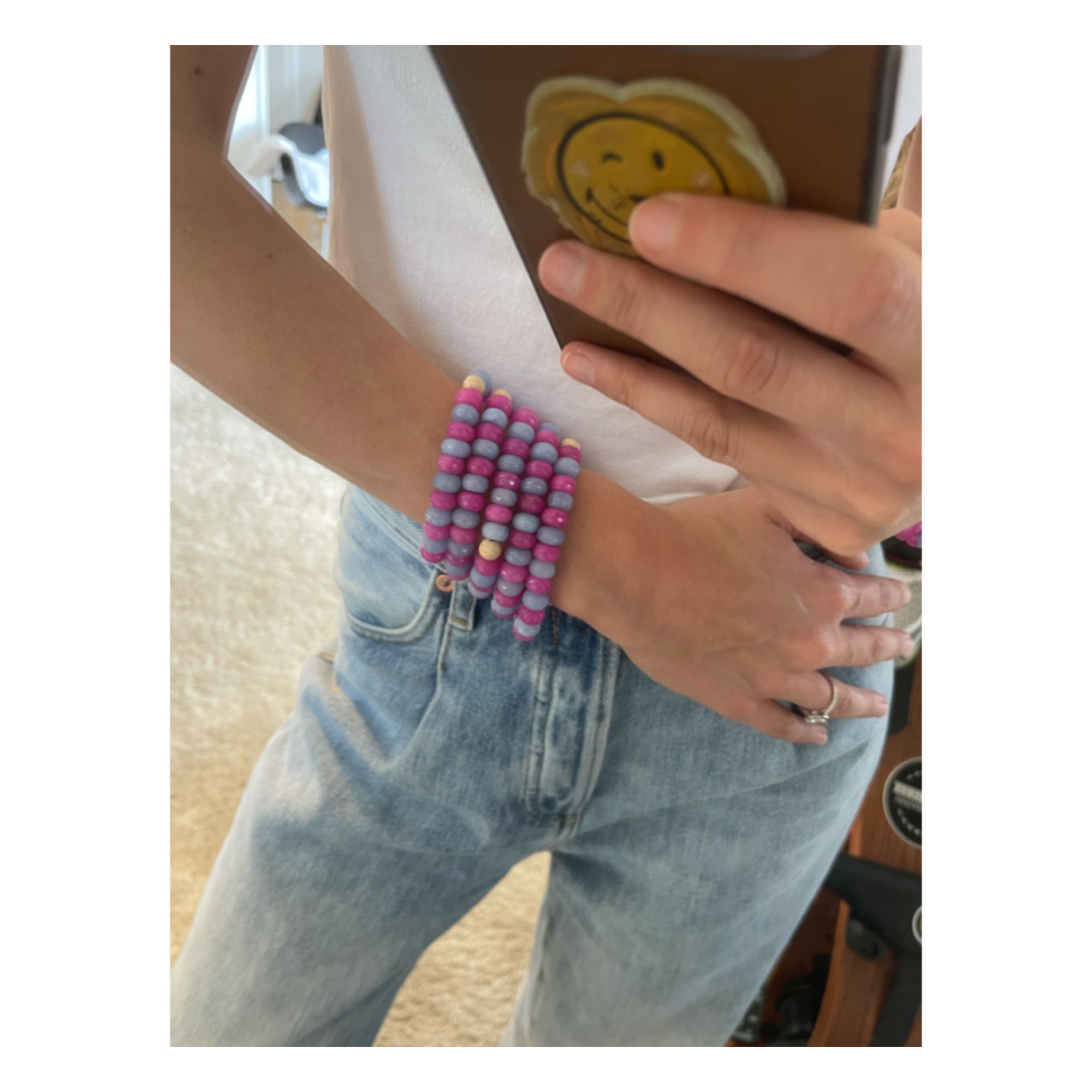 Bracelet - Exclusive Smallable x Seally Mimi - Rosa- Imagen del producto n°1