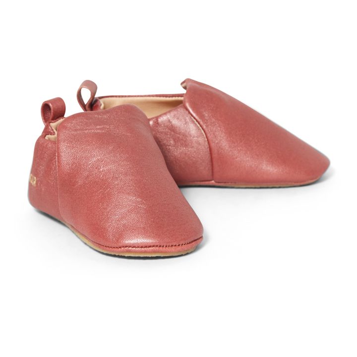 Pantofole pre-cammino iridescenti | Oro rosa- Immagine del prodotto n°1