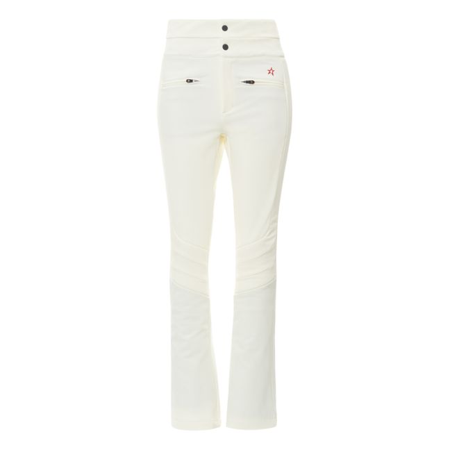 Pantaloni da sci Aurora High Waist Flare | Bianco