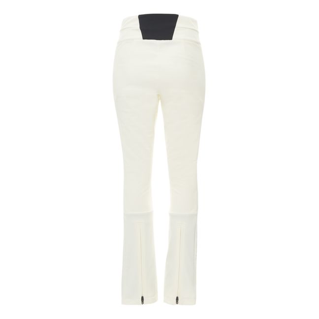 Pantalon de Ski Aurora High Waist Flare | Blanc