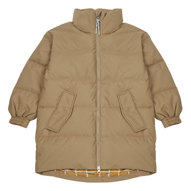 Peppe Recycled Polyester Coat Beige