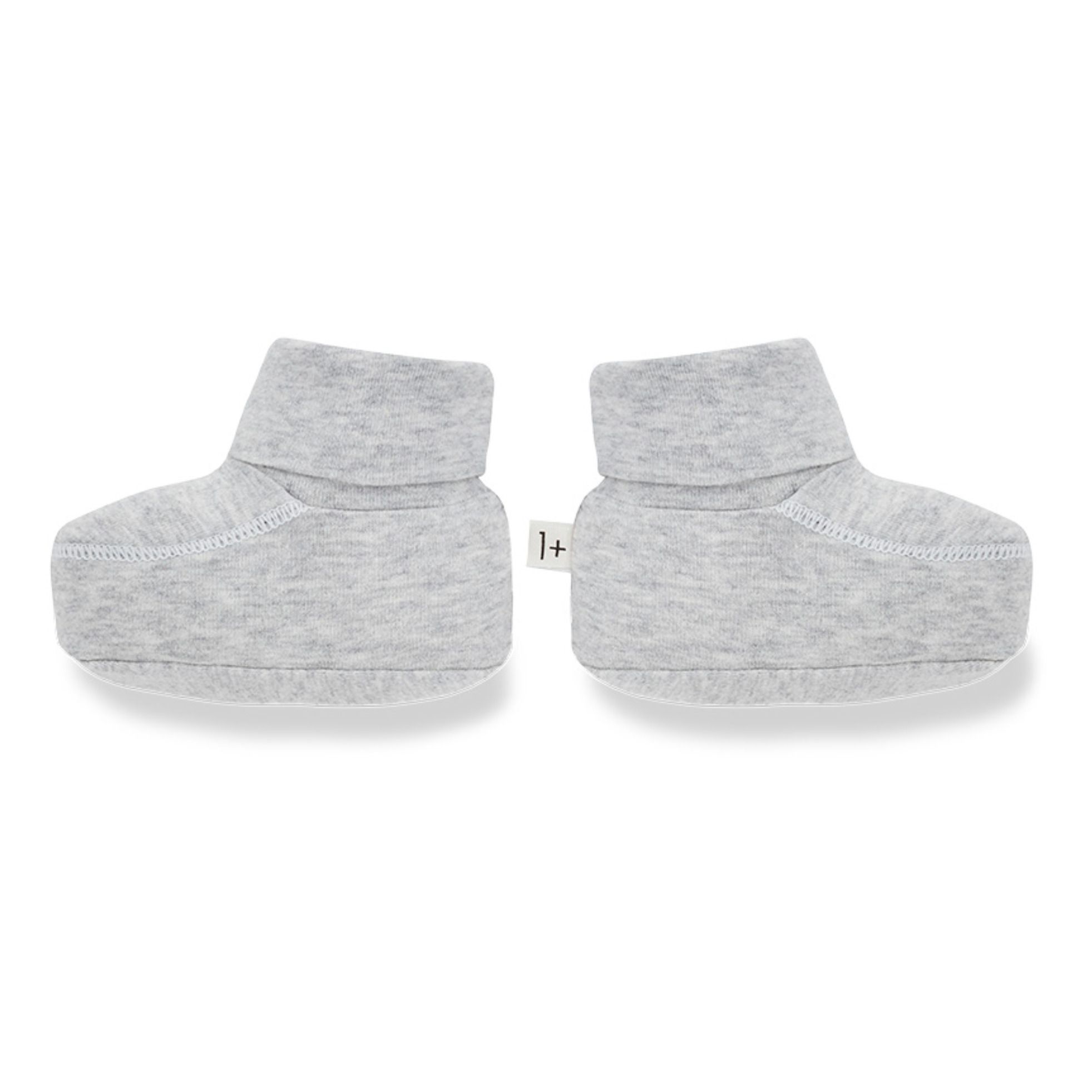 1+ in the family - Chaussettes Tito Coton Bio - Fille - Gris