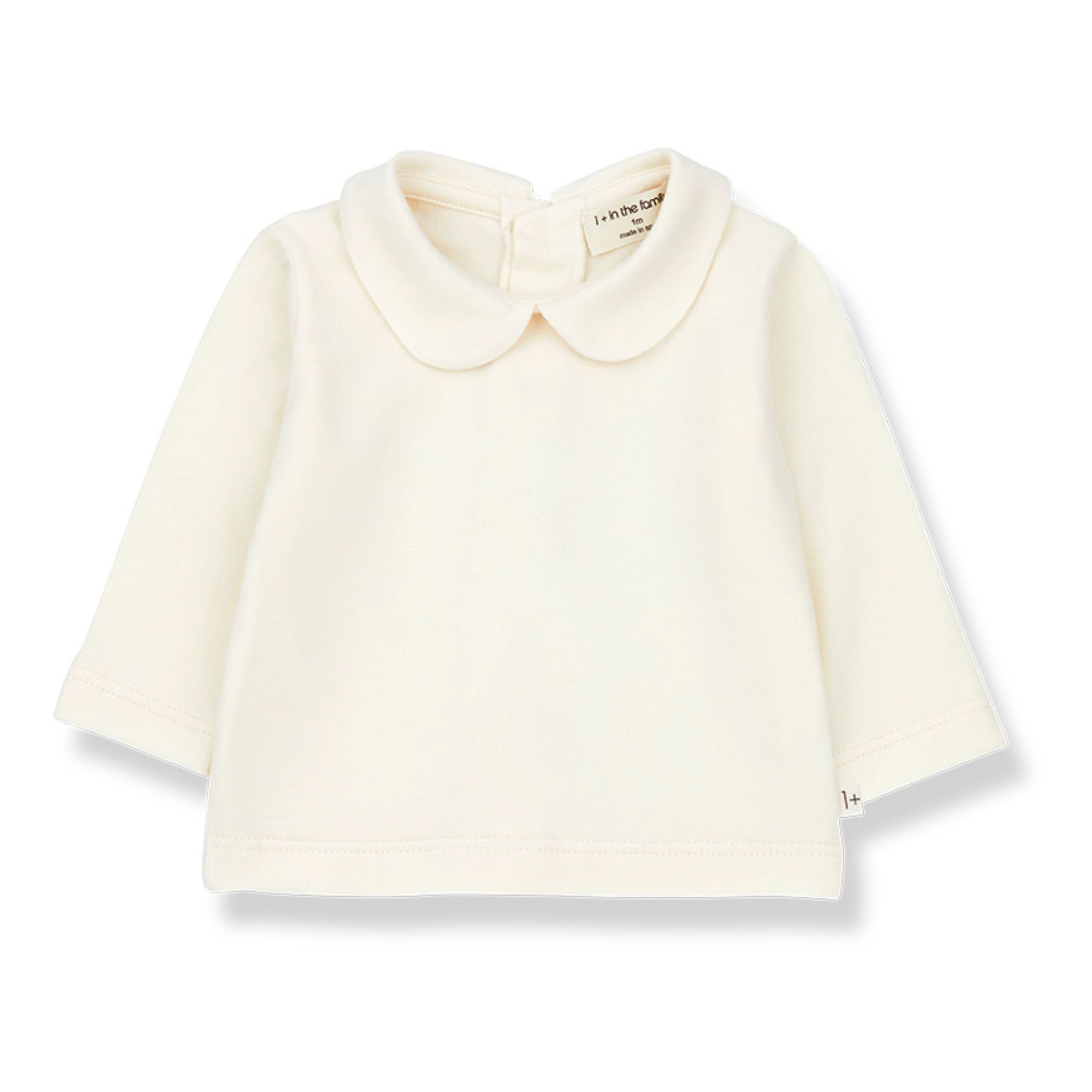 1+ in the family - Blouse Colette Coton Bio - Fille - Ecru