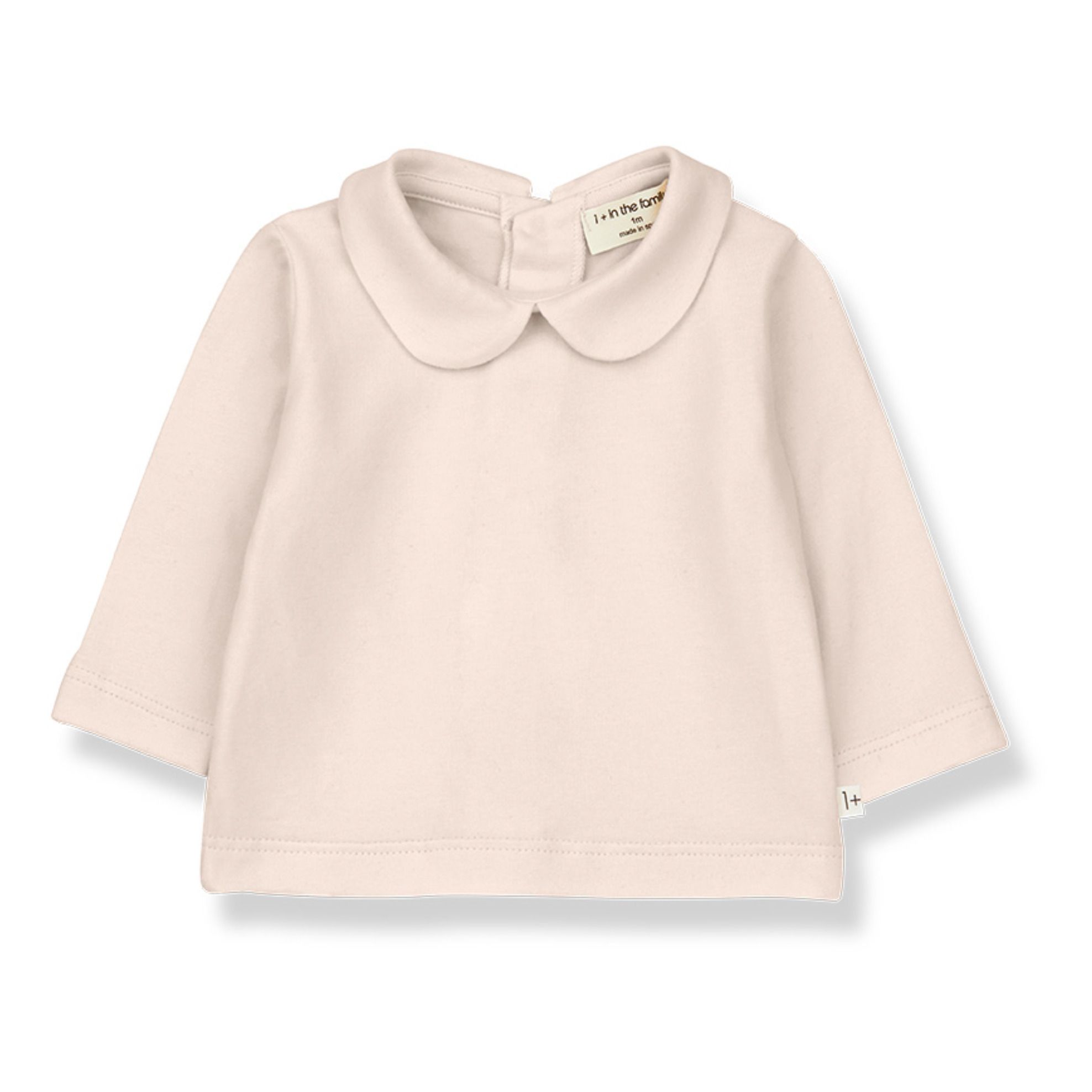 1+ in the family - Blouse Colette Coton Bio - Fille - Rose pâle