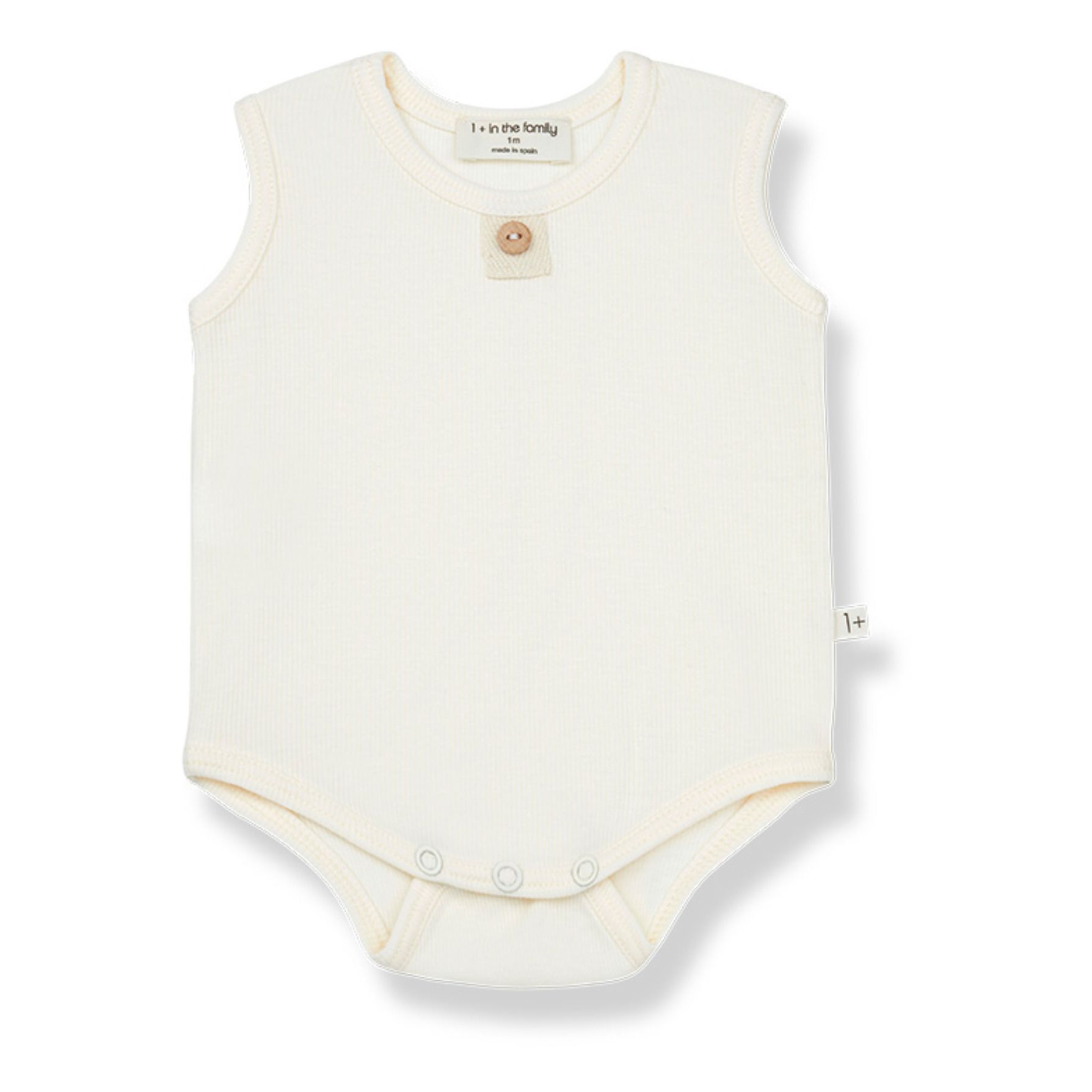 1+ in the family - Body Leni - Fille - Ecru