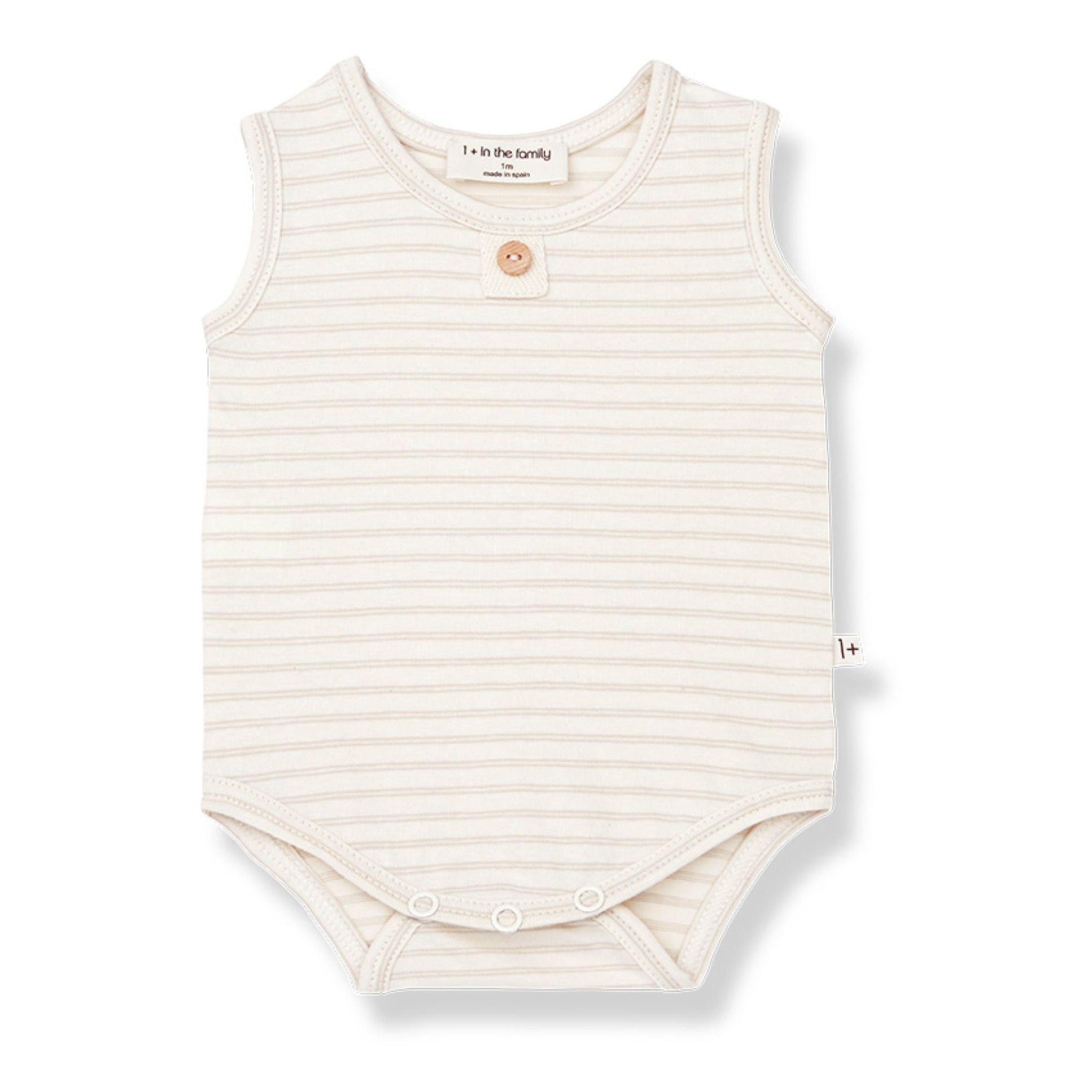 1+ in the family - Body Lilou - Fille - Beige