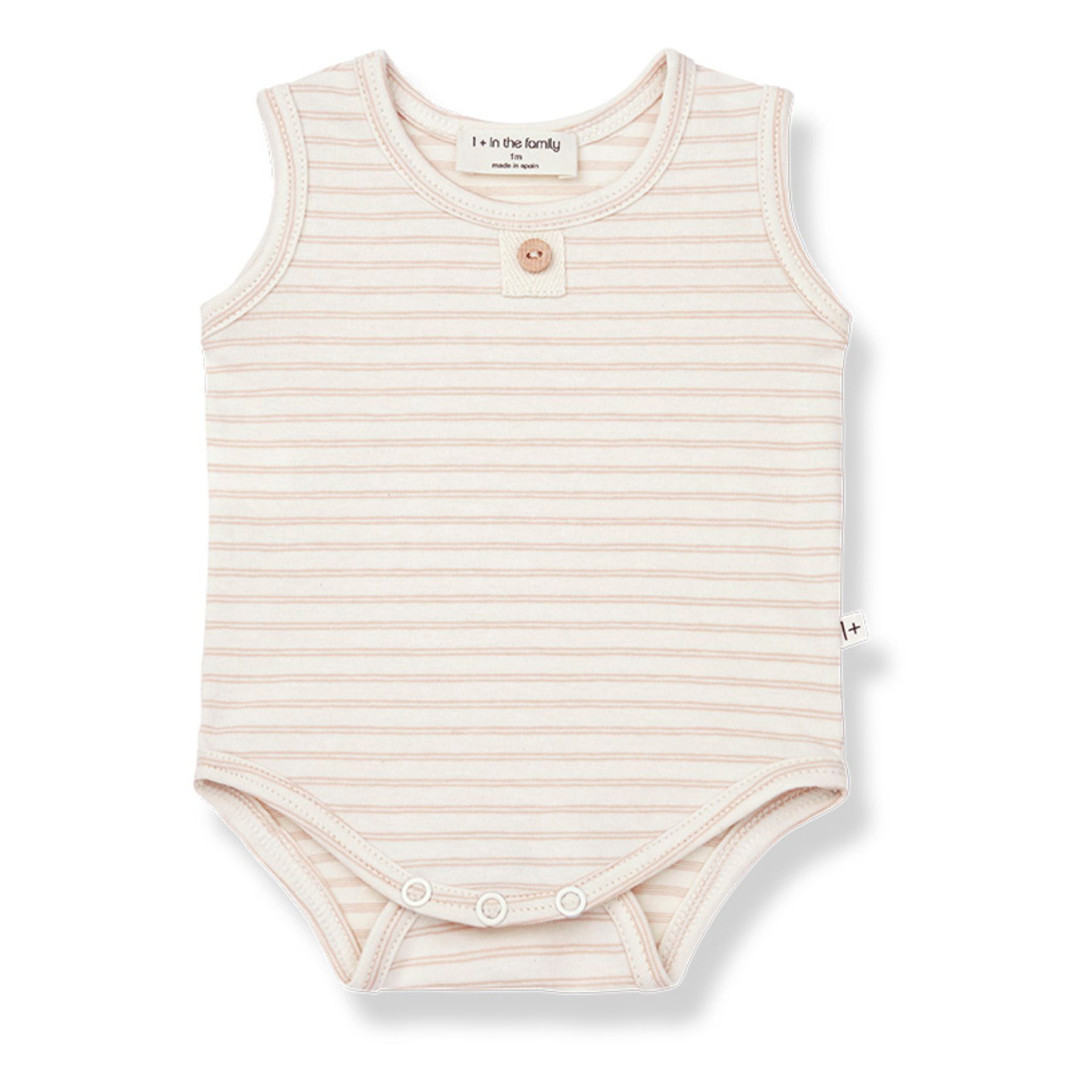 1+ in the family - Body Lilou - Fille - Rose pâle