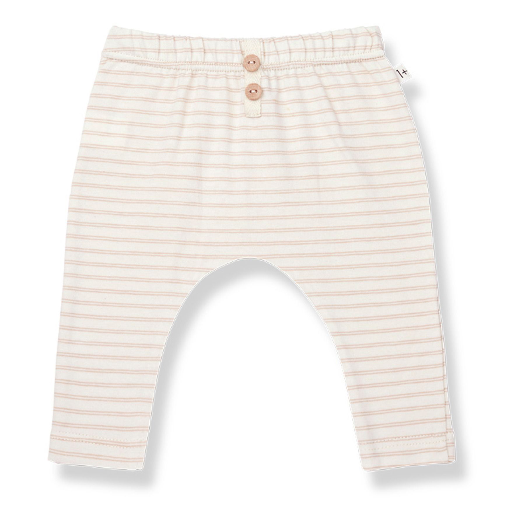 1+ in the family - Legging Pia Rayé - Fille - Rose pâle