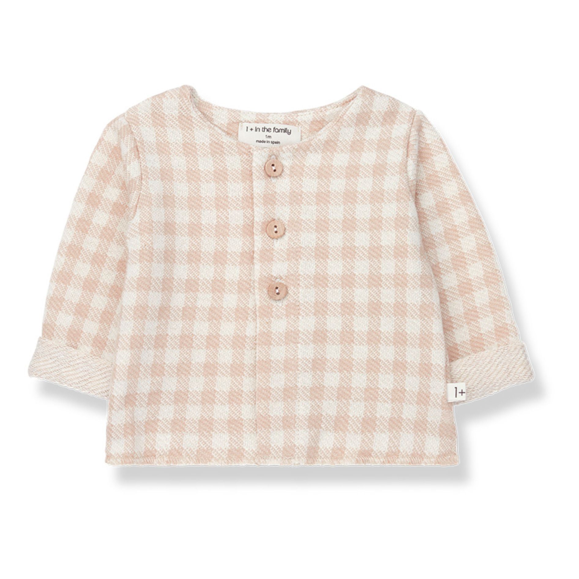 1+ in the family - Veste Jolie - Fille - Rose pâle