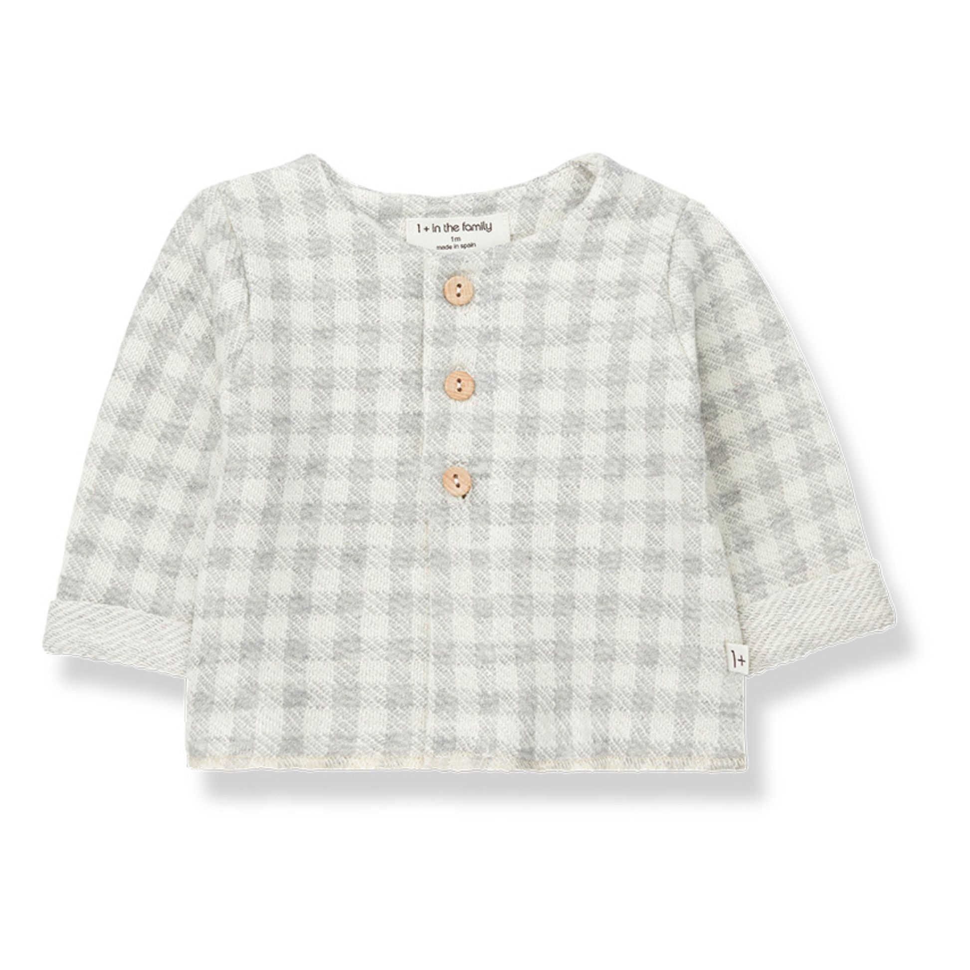 1+ in the family - Veste Jolie - Fille - Gris