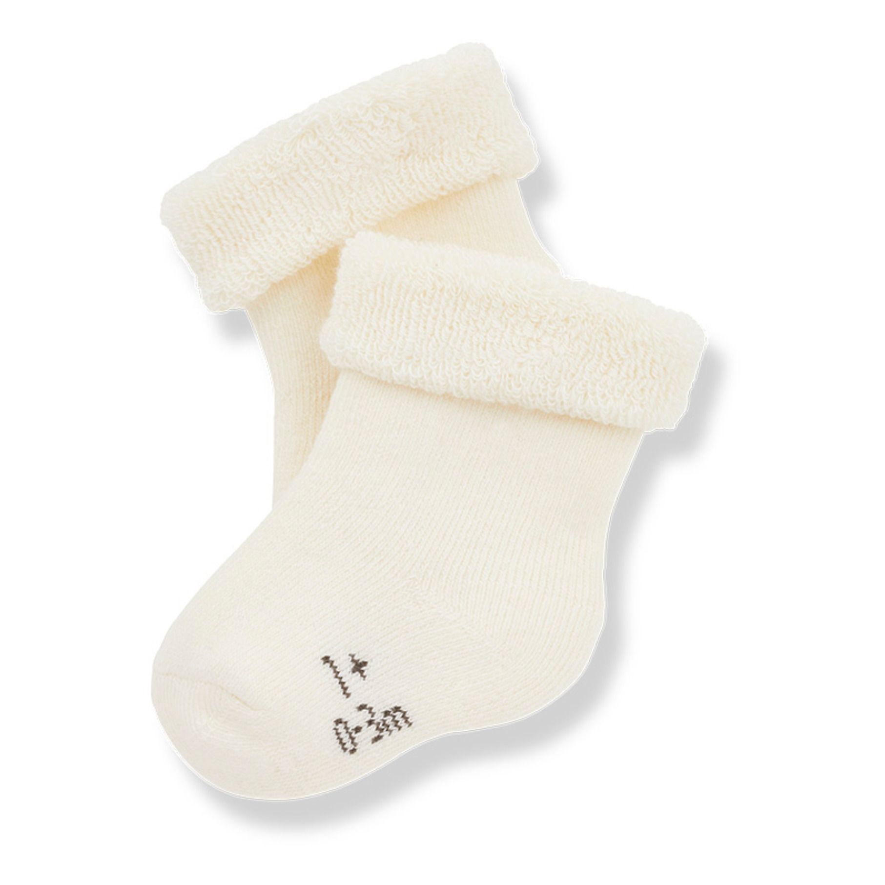 1+ in the family - Paire de Chaussettes Gil - Fille - Ecru