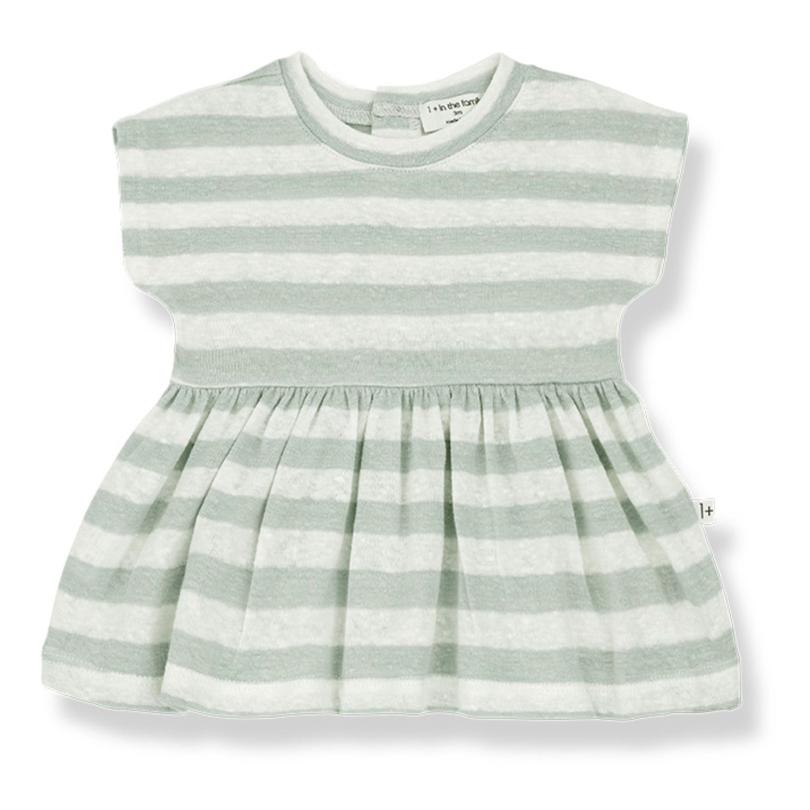 1+ in the family - Blouse Petra Lin - Fille - Vert d'eau