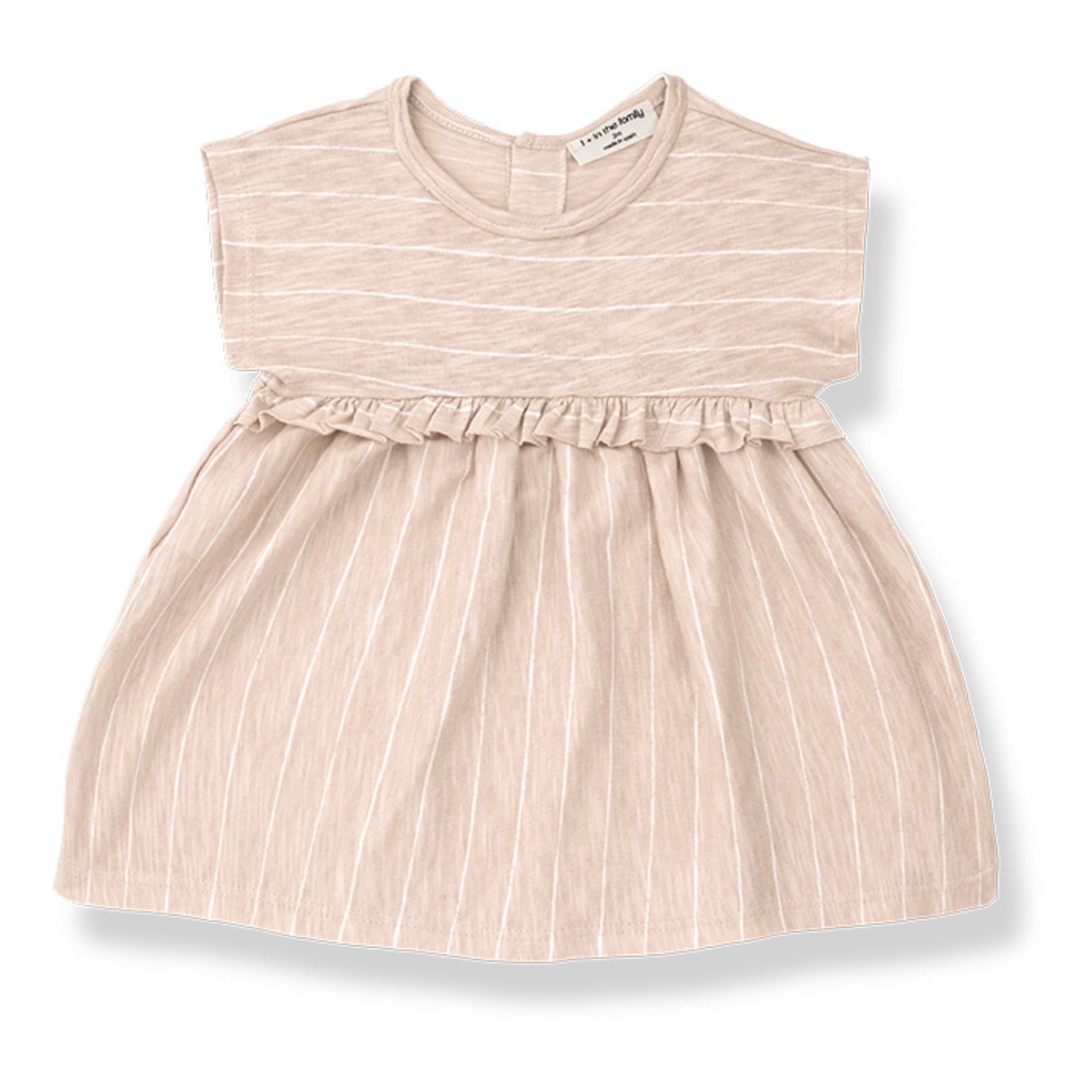 1+ in the family - Robe Miranda - Fille - Rose pâle