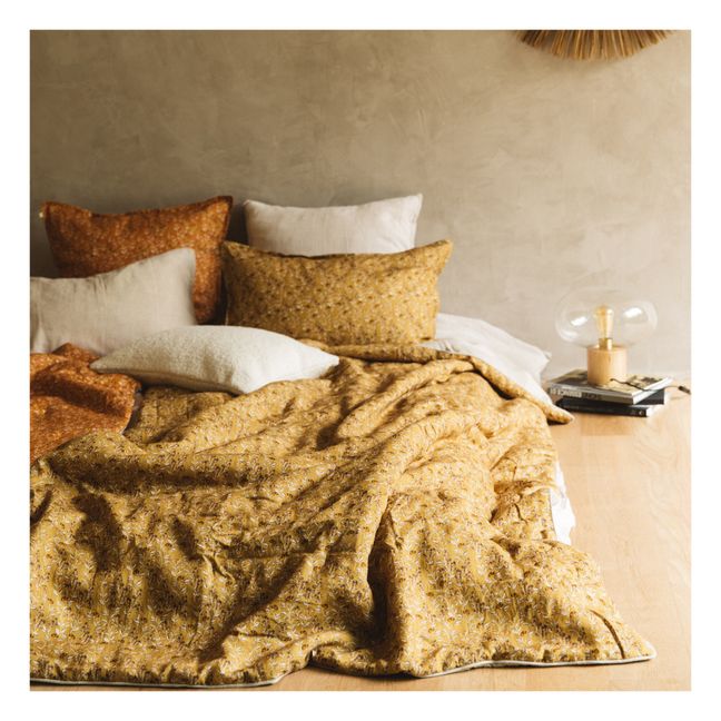 Coussin Sao Paulo en lin lavé rayé