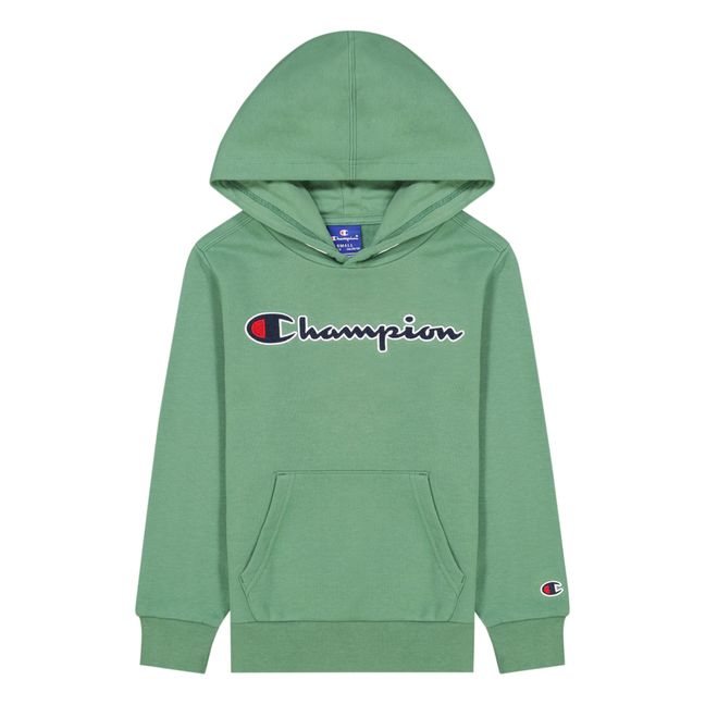 Sudadera con capucha Logo | Verde