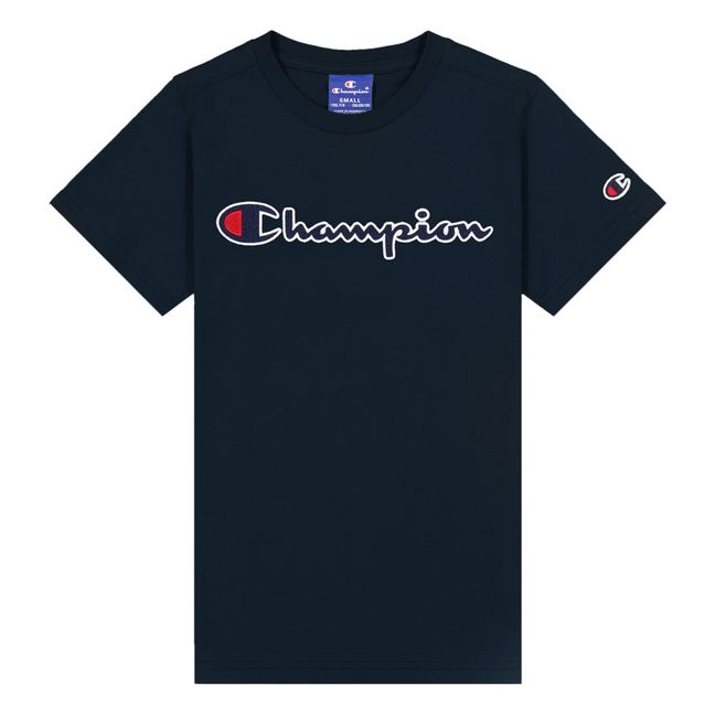 Camiseta Logo Azul Marino