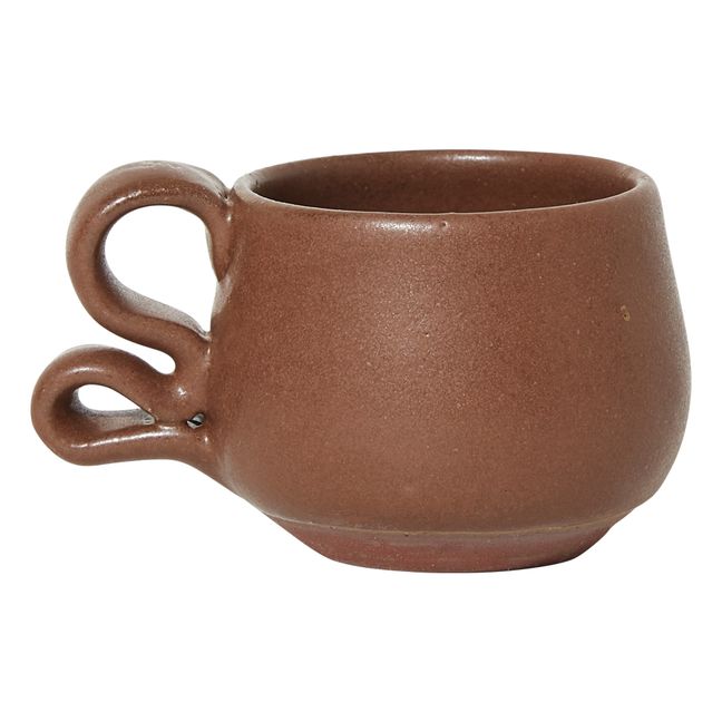 Tasse à café Ribete | Chocolat
