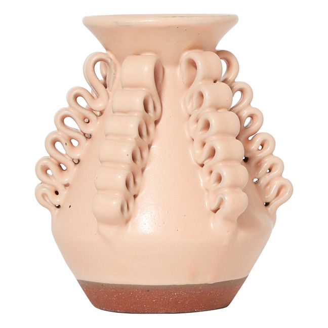 Mini Lola Terracotta Vase | Pale pink