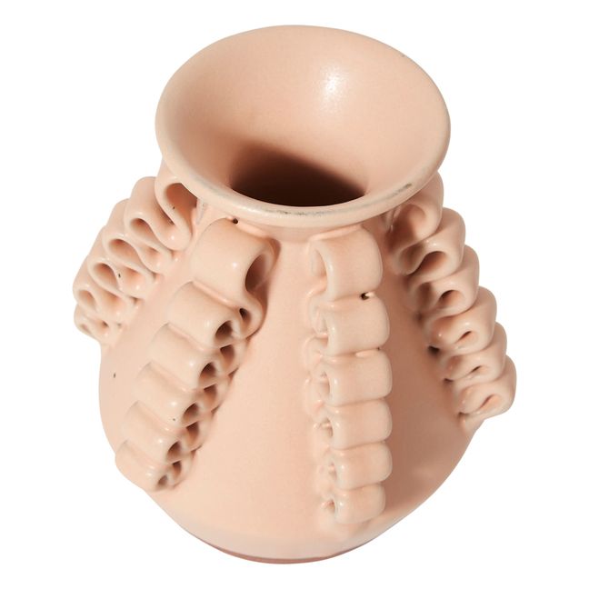 Mini Lola Terracotta Vase | Pale pink