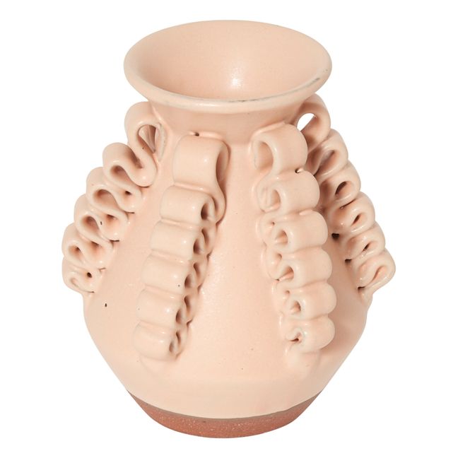 Mini Lola Terracotta Vase | Pale pink