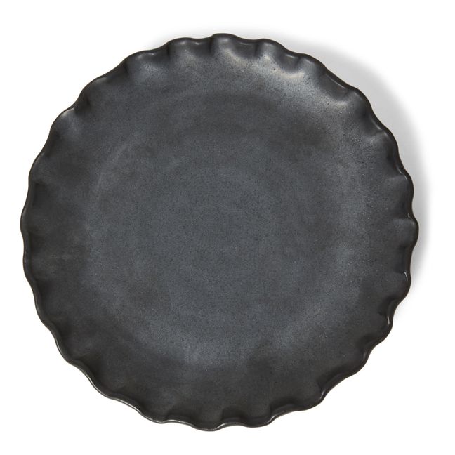 Lola Terracotta Plate Dark grey