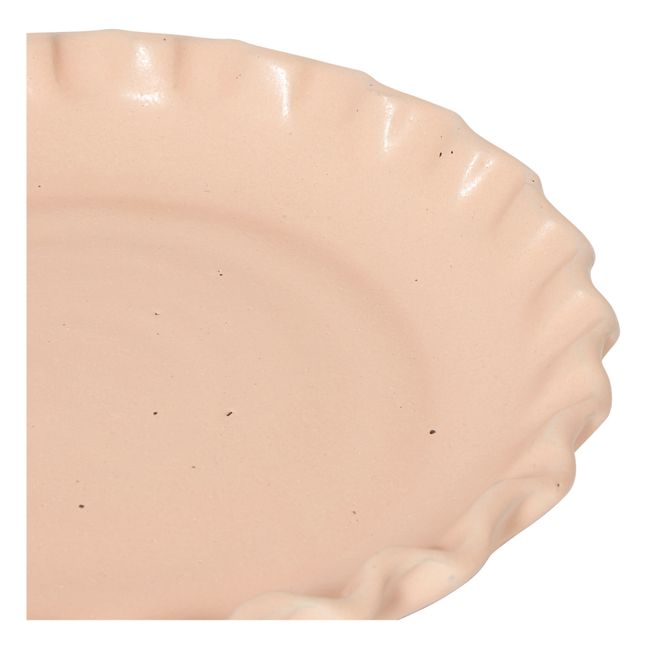 Lola Terracotta Plate | Pale pink