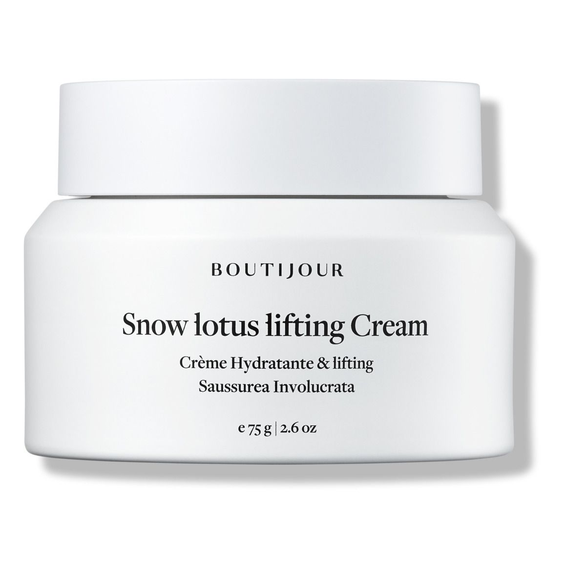Boutijour - Crème hydratante et lissante Snow Lotus - 75g - Blanc