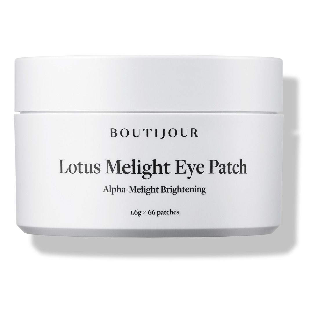 Boutijour - Patch hydrogel pour les yeux Lotus Melight - Set de 66 - Blanc
