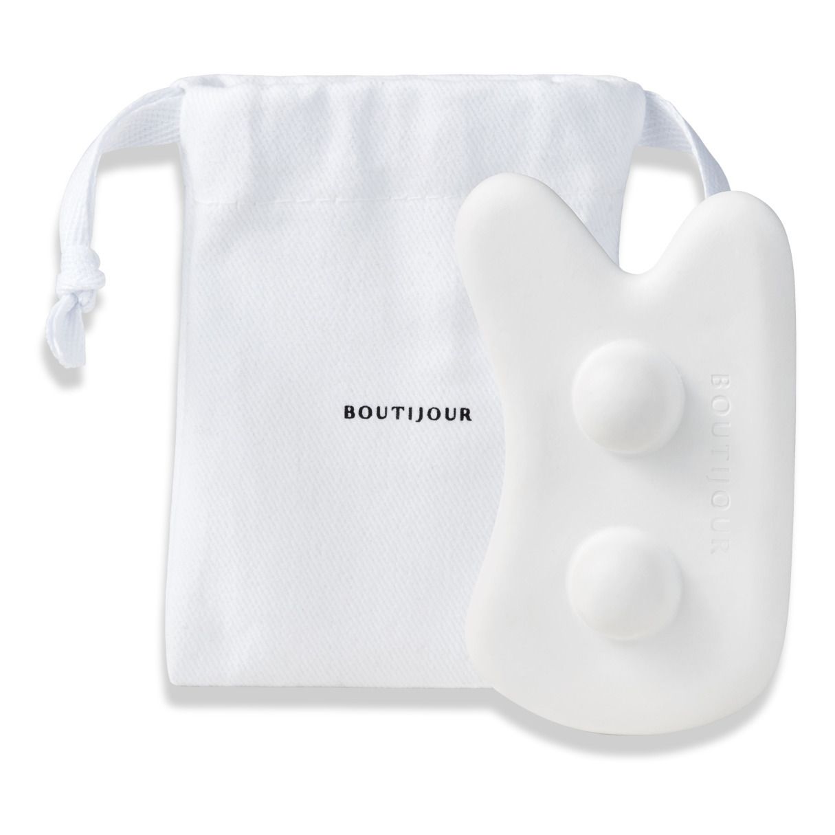 Boutijour - Gua Sha en céramique - Blanc