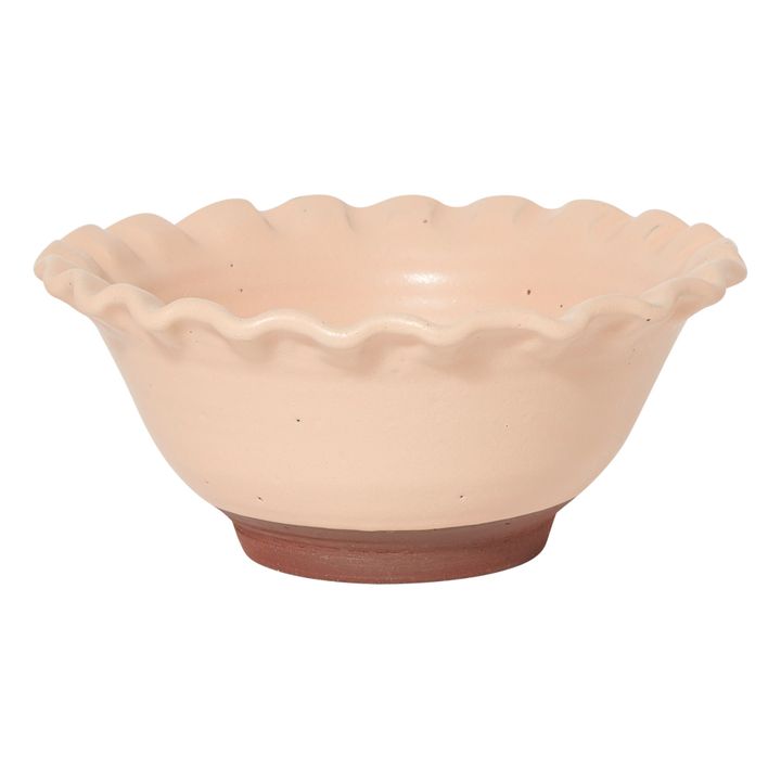 Saladier Lola en argile | Rose pâle- Image produit n°4