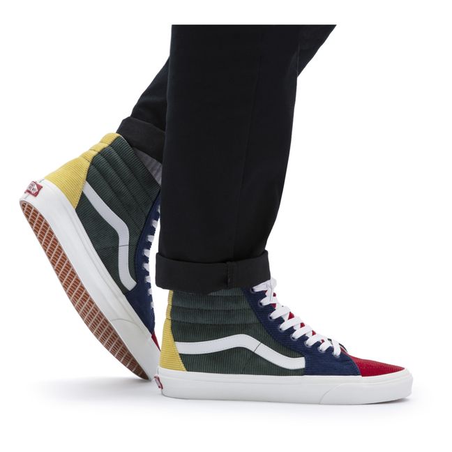 SK8 Multicoloured High-Top Sneakers - Women's Collection - Dunkelgrün