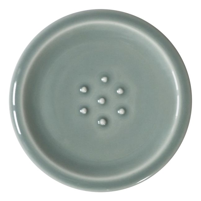 Seifenschale Cantine aus Keramik | Oxidiertes Grau