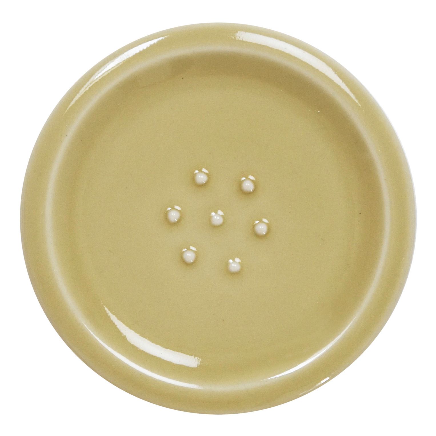 Jars Céramistes - Porte savon Cantine en céramique - Vert argile