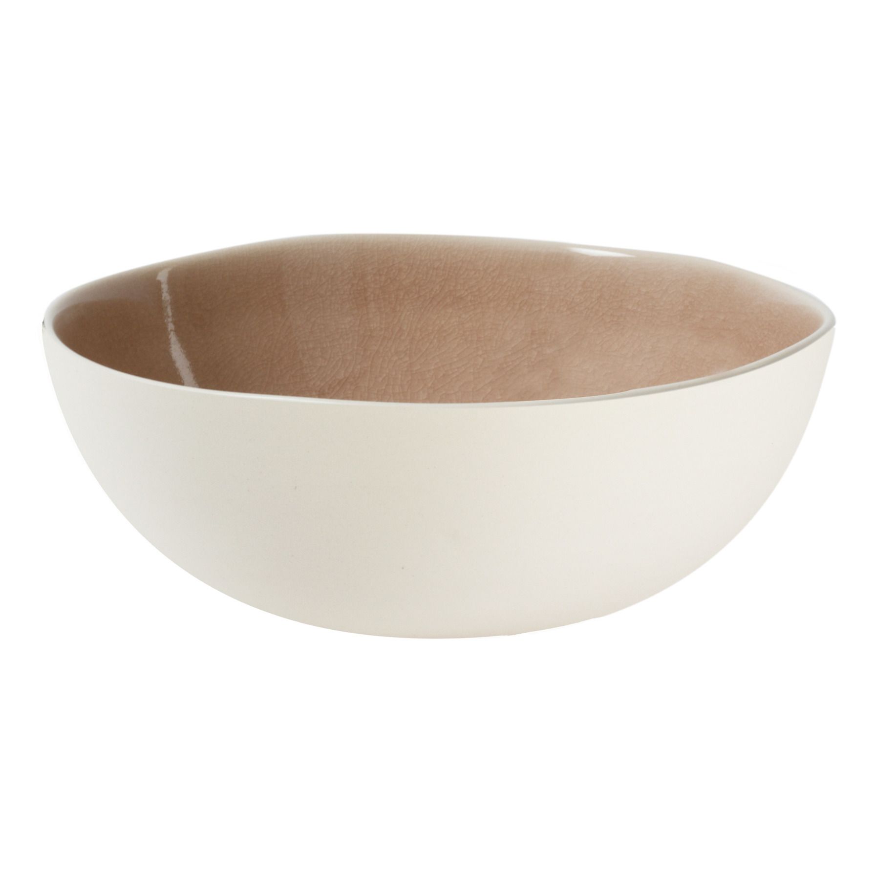 Jars Céramistes - Saladier Maguelone en céramique - Vieux Rose