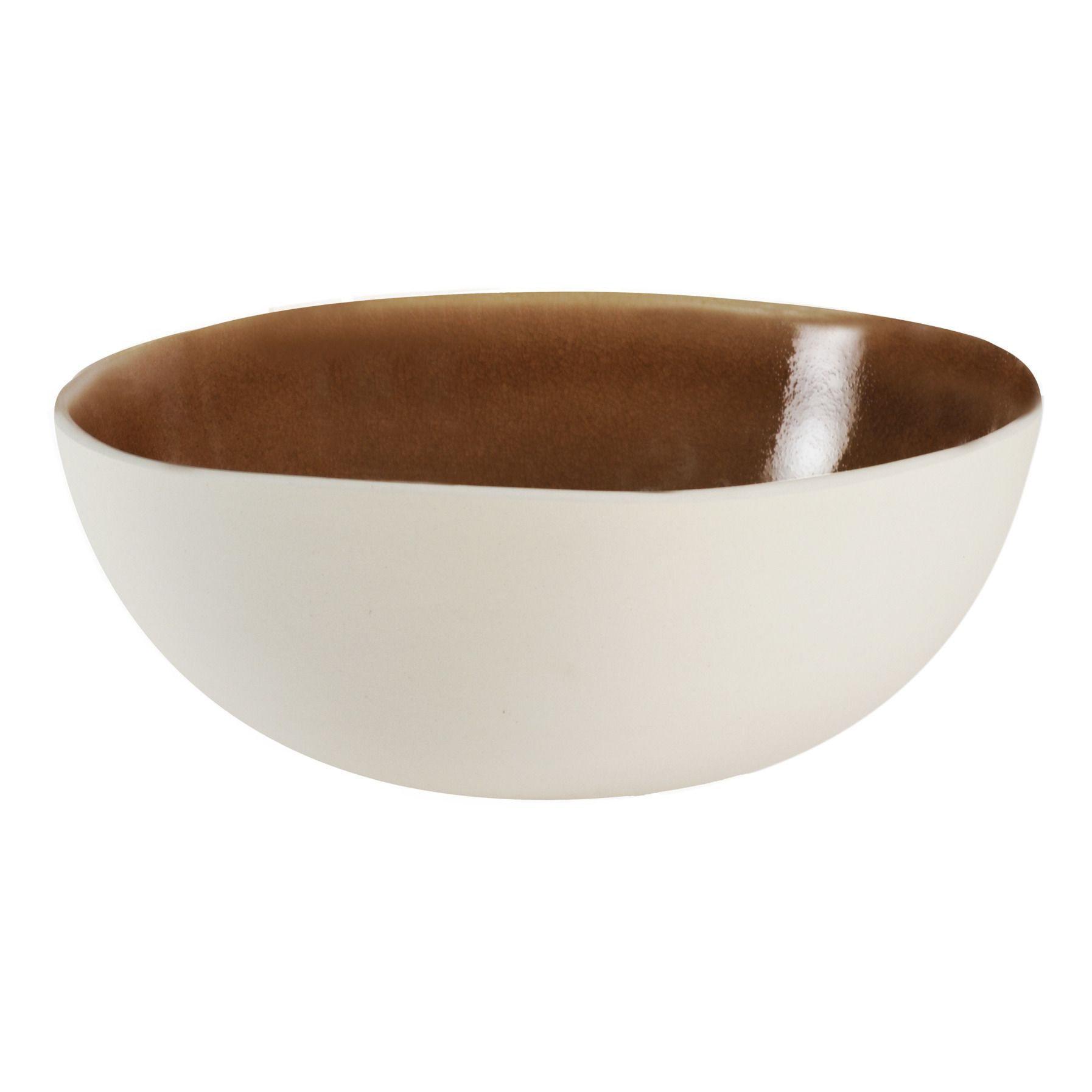 Jars Céramistes - Saladier Maguelone en céramique - Noisette