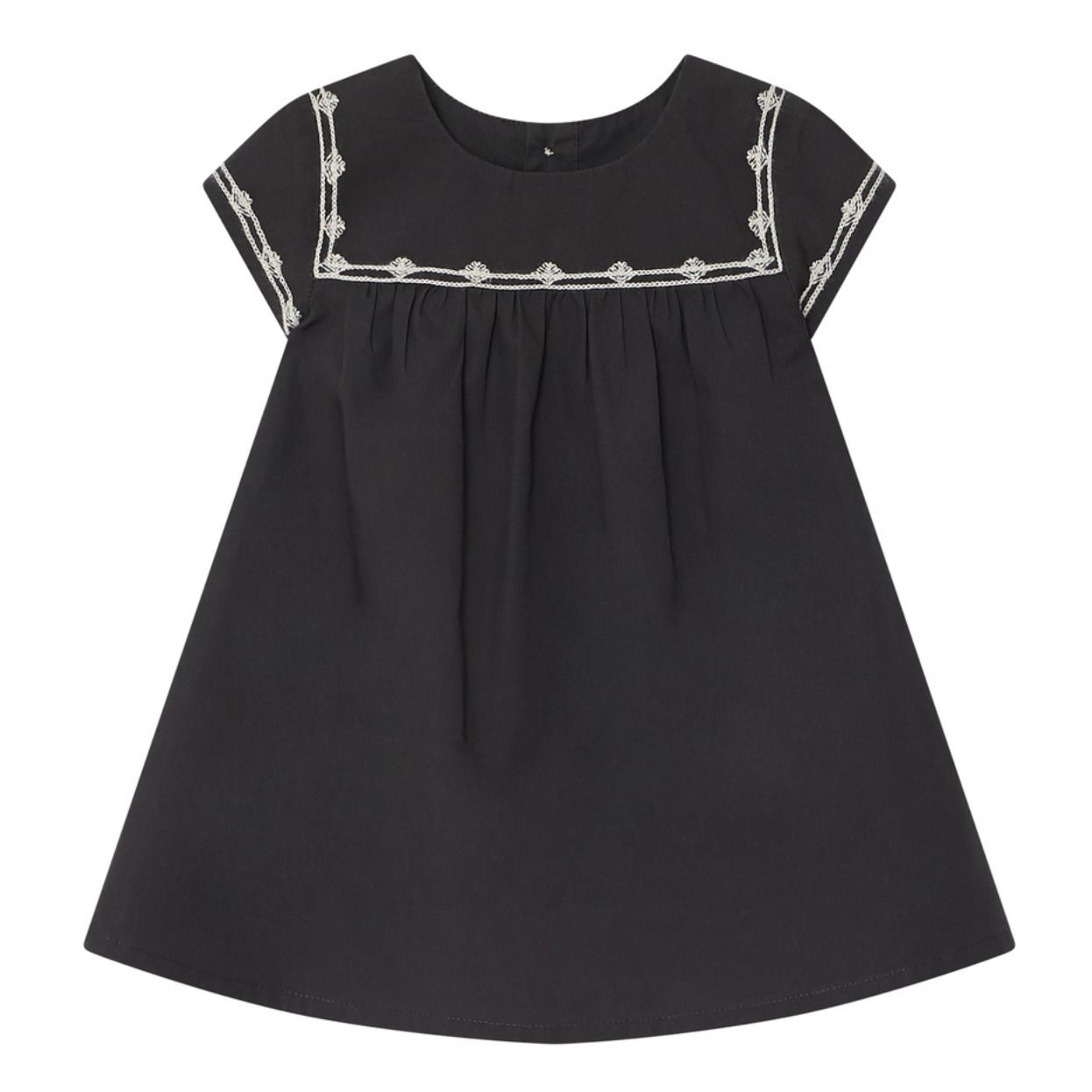 Bonpoint - Robe Evika - Fille - Gris anthracite